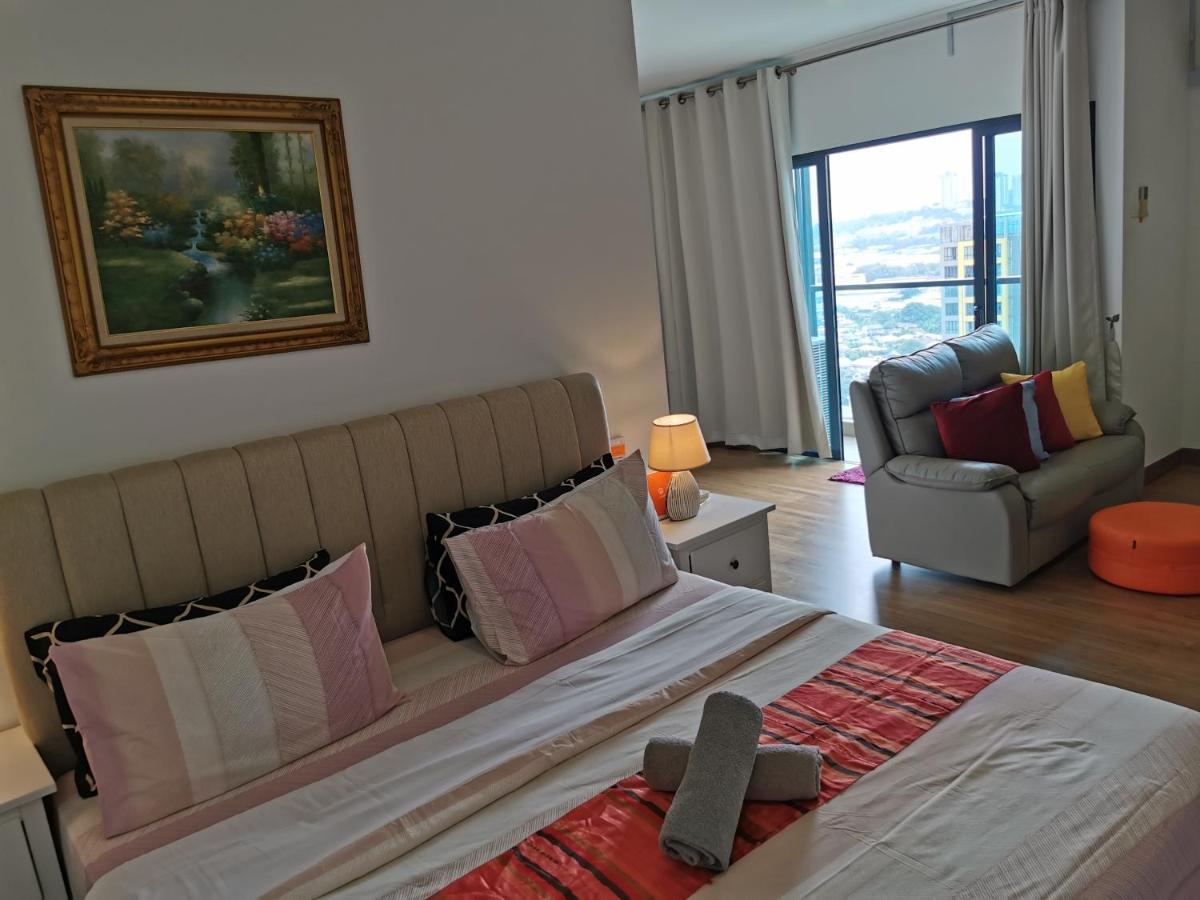 דירות צ'ראס Apple 4@Menara Simfoni/King Bed/Wifi/Netflix/Tvbox מראה חיצוני תמונה