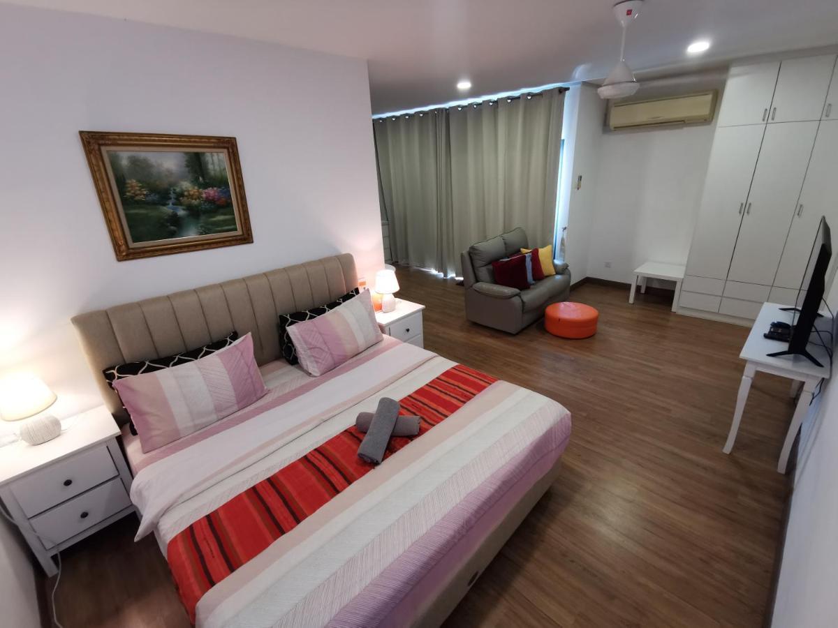 דירות צ'ראס Apple 4@Menara Simfoni/King Bed/Wifi/Netflix/Tvbox מראה חיצוני תמונה